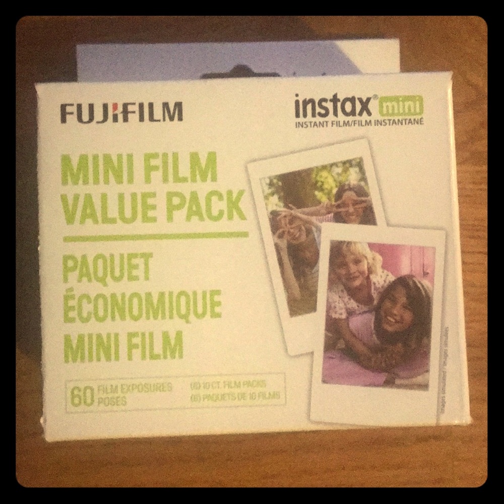 New Instax Mini film- 6 pack of 10 ct. film